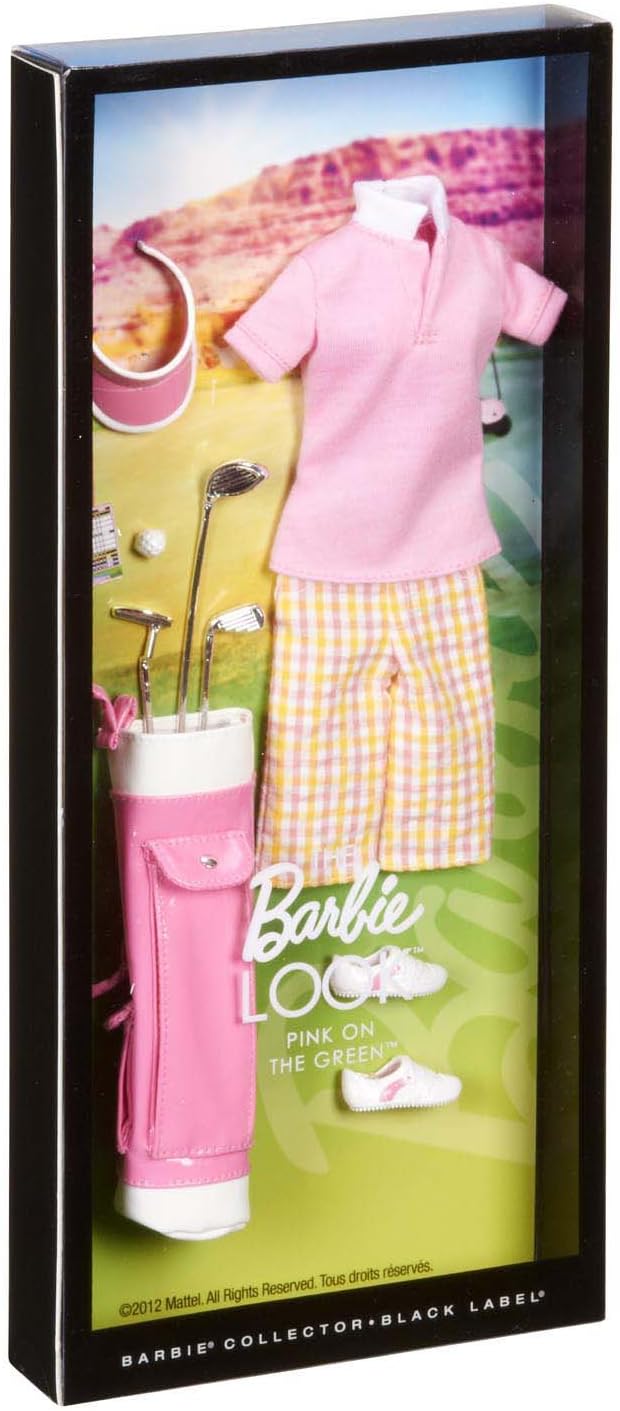 Barbie Collector The Barbie Look Collection: Pink on the Green Fashion Pack