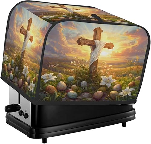 Miniatura 11 de Cubierta moderna para tostadora de uvas de vino tinto, protección de 2 rebanadas contra el polvo y las huellas dactilares, fundas para pan, fundas