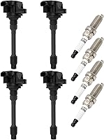 Vista 10 de ECCPP DG500 6 bobinas de encendido con 6 bujías de iridio 3951 para Ford para Mazda para Mercury 500 Freestyle para Mariner Taurus Escape Tribute