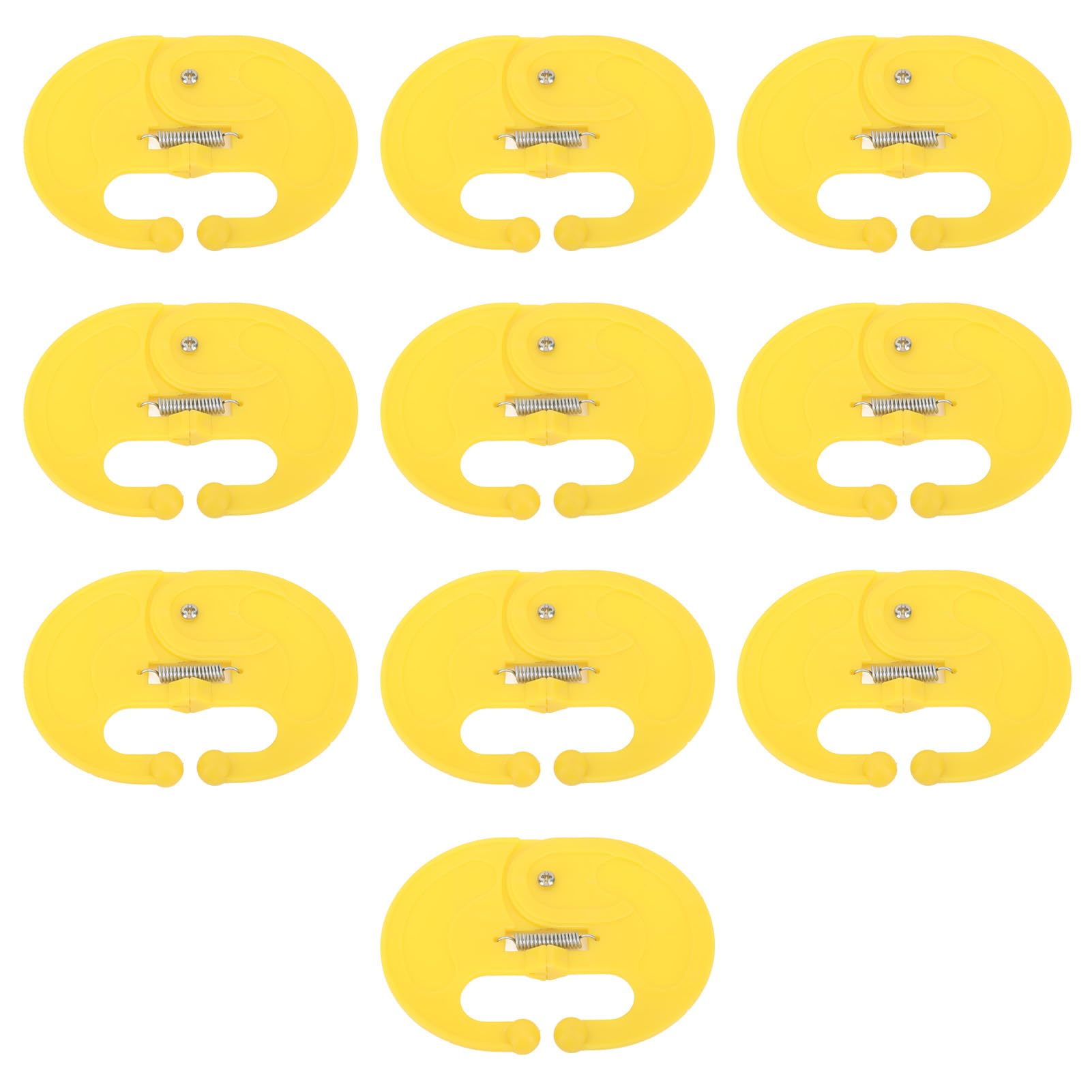 Changor Cow Nose Thorn,10Pcs Calf Weaner, Plastic Cattle Cow Weaning Tool, Farm Livestock Bovine Anti-Sucking Nose Clip With Thorn For Calf Cow Cattle Prevent Sucking