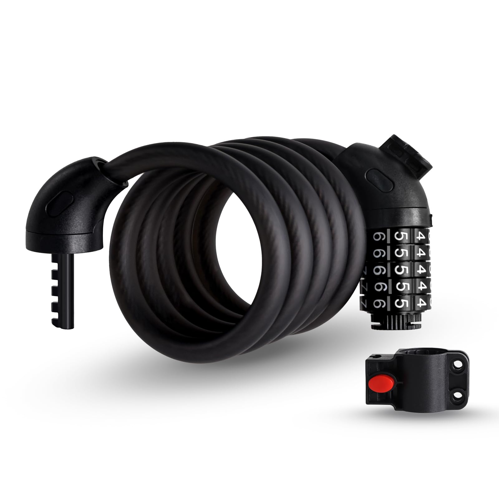 Vipdrive Combination Bike Lock Cable, Lock for Electric Bike, Mountain Bike, Kids Scooter