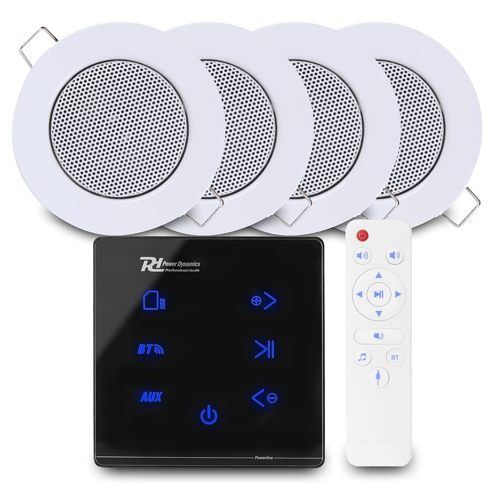 Buy Power Dynamics Powerline Bluetooth Ceiling Speaker Set with 4x GA