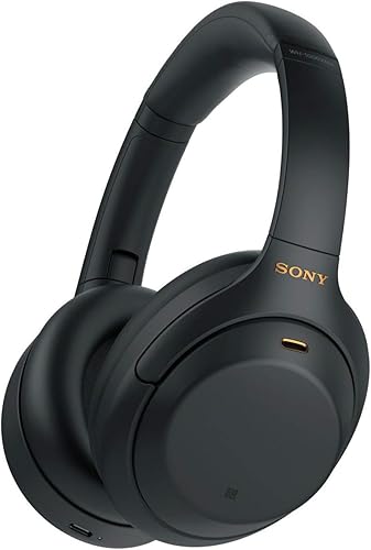 Miniatura 2 de Sony WH-1000XM4 Auriculares inalámbricos con cancelación de ruido sobre la oreja negro paquete con soporte para colgar auriculares 2 artículos