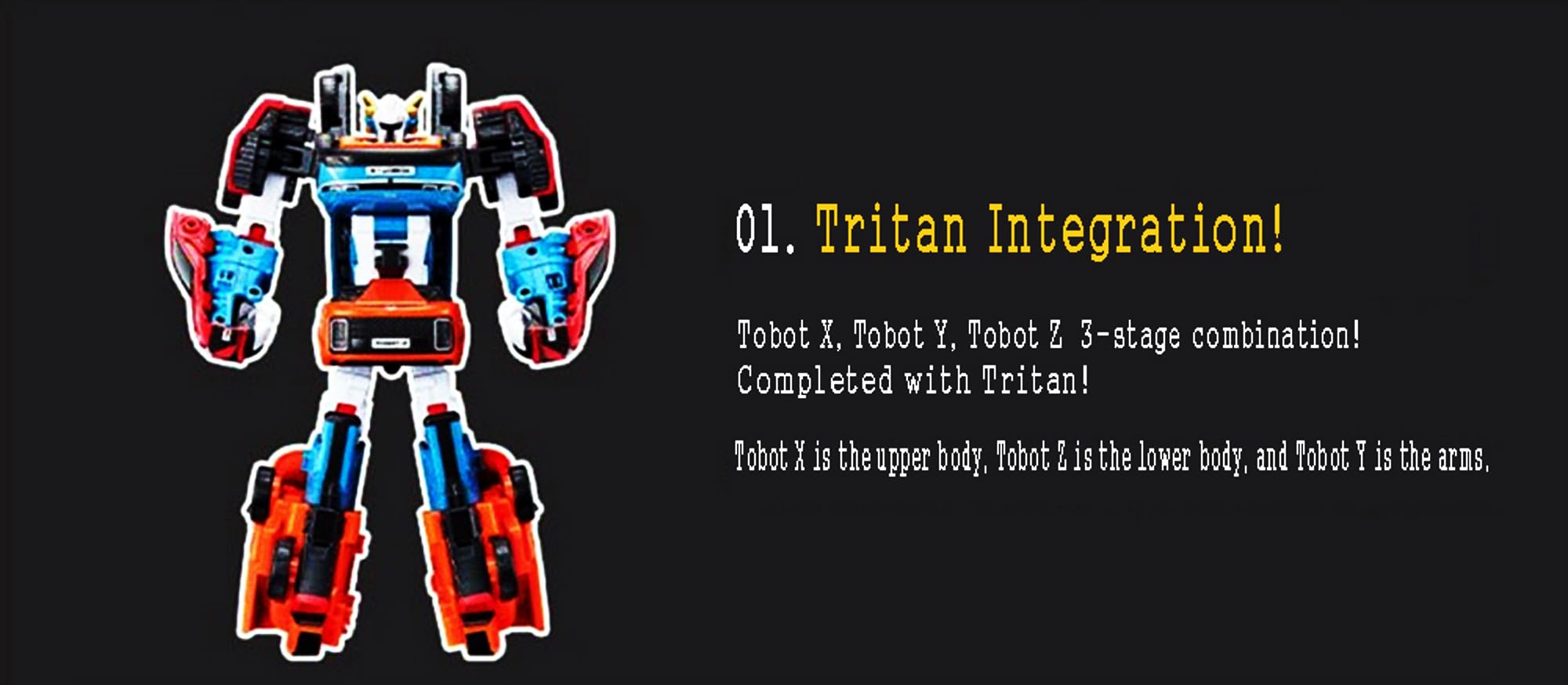 トボットトライタン（X Y Z 3段合体変身ロボット） 【公式通販】