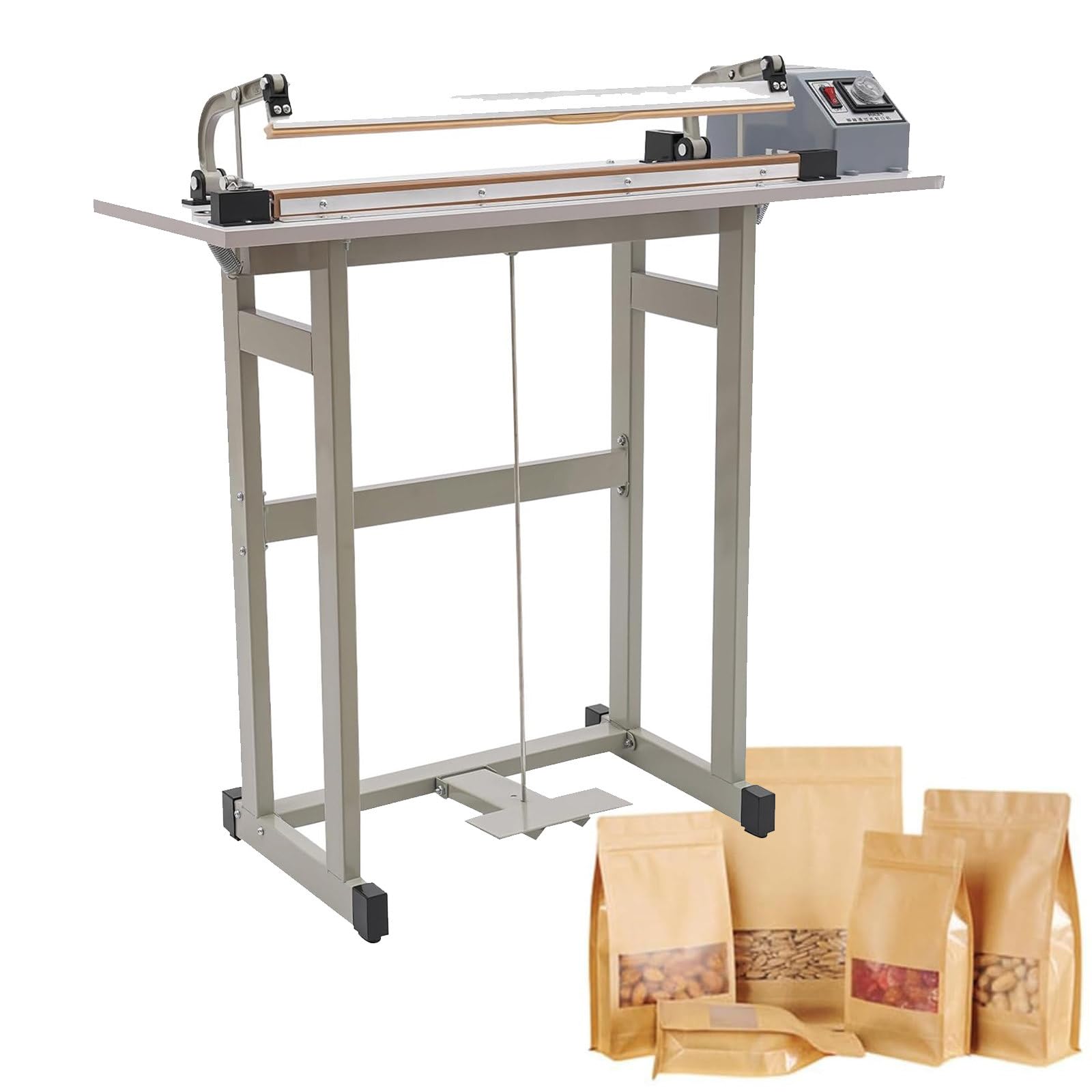 AYCDL Heat Sealing Machine,Plastic Bag Sealer,Adjustable Worktable, for Plastic Bag,for Food Industry