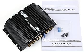 Amazon.co.jp: 小型 4チャンネル 4ch 500W アンプ 車載用 車 自動車用
