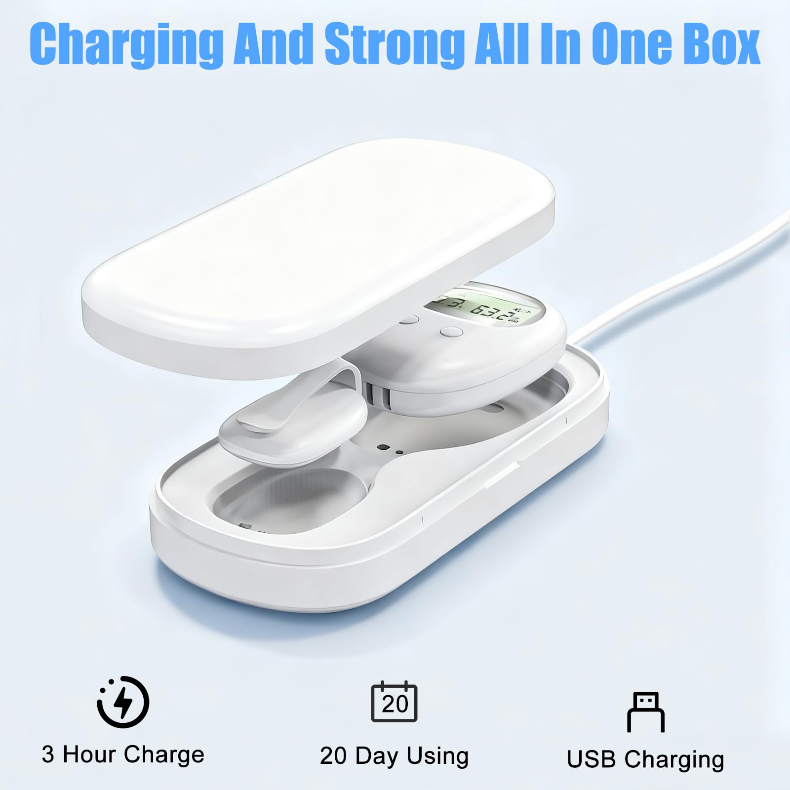 Allarme senza fili per bagnarsi sul letto, ricaricabile, ricarica wireless, ricarica USB-C, 3 modalità di lavoro, allenamento vasino con rumore e vibrazioni, allarme pee per bambini e adulti
