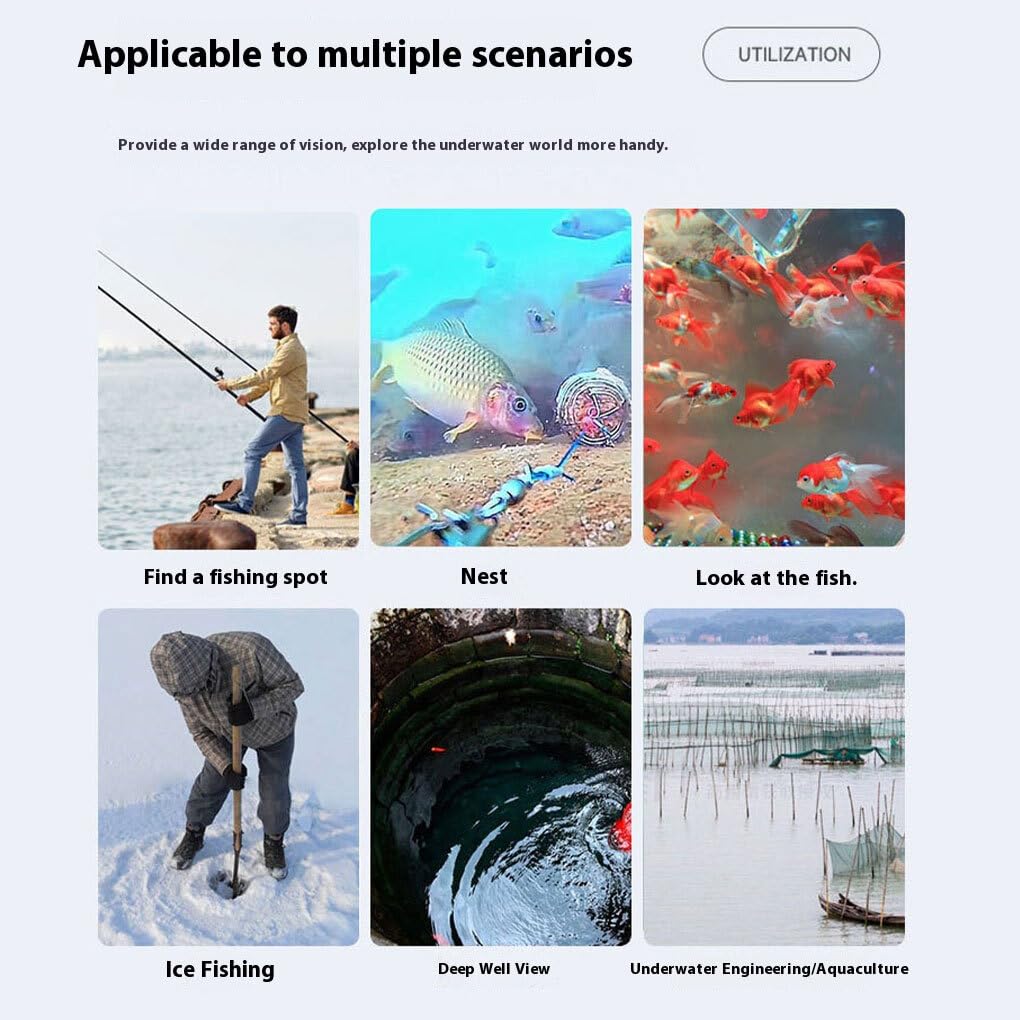 Producto de detección visual de peces,Líneas de pesca de 30 m.