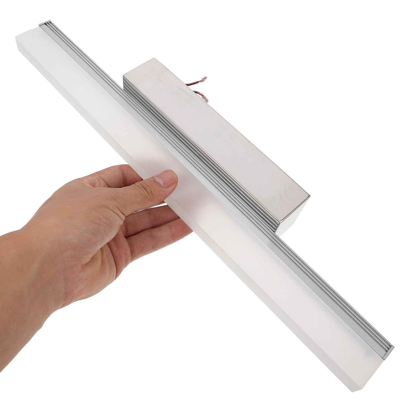 Lampada LED da Specchio a Barra Lunga, Bianca, Semplice
