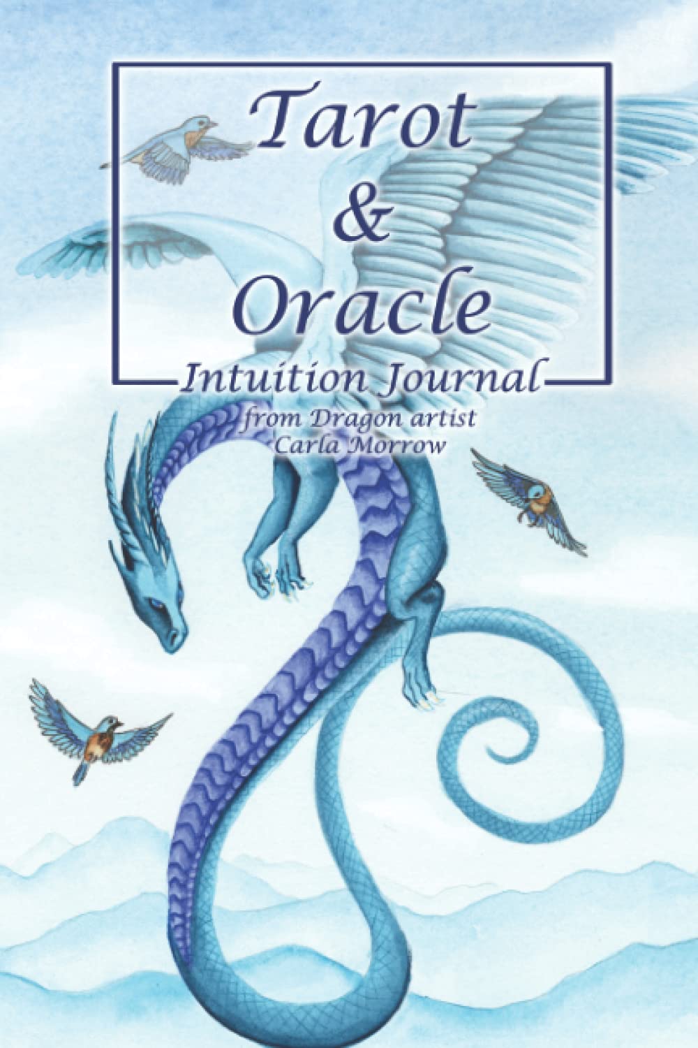 Tarot & Oracle Card, Spread, & Intuition Journal: Air Dragon