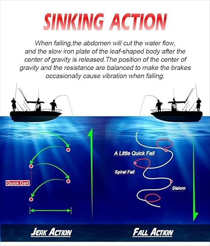 Miniatura 5 de OSP Señuelo de pesca de metal de 2.1 onzas  3.54 pulgadas Señuelos de pesca de mar hundimiento de agua de mar pesca láser cebo luminoso artificial