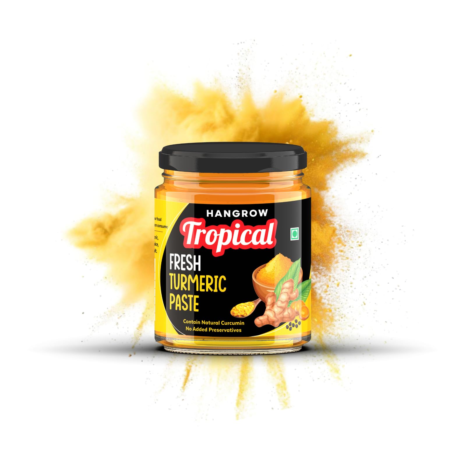 Hangrow Tropical - Turmeric Paste 150g | Pasumanjal Paste | Kachi Haldi Paste - Weight Loss | Glowing Skin | Anti-Inflammatory | Antioxidant | Paleo Diet | Boosts Digestion (150g (1 Pack)) (B0CGX1XH6J) Amazon Price History, Amazon Price Tracker