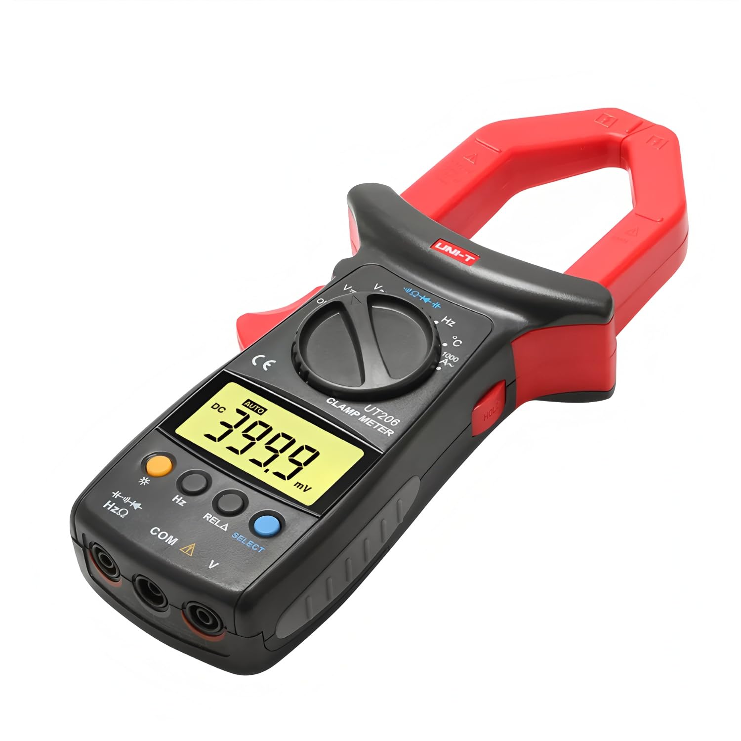 UNI-T Multimètre à pince UT206 AC/DC, 1000 A, plage automatique