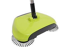 Ciieeo 3-in-1 Stainless Steel Handle Floor Cleaner Mop: Sweep, Dust, and Mop with Ease