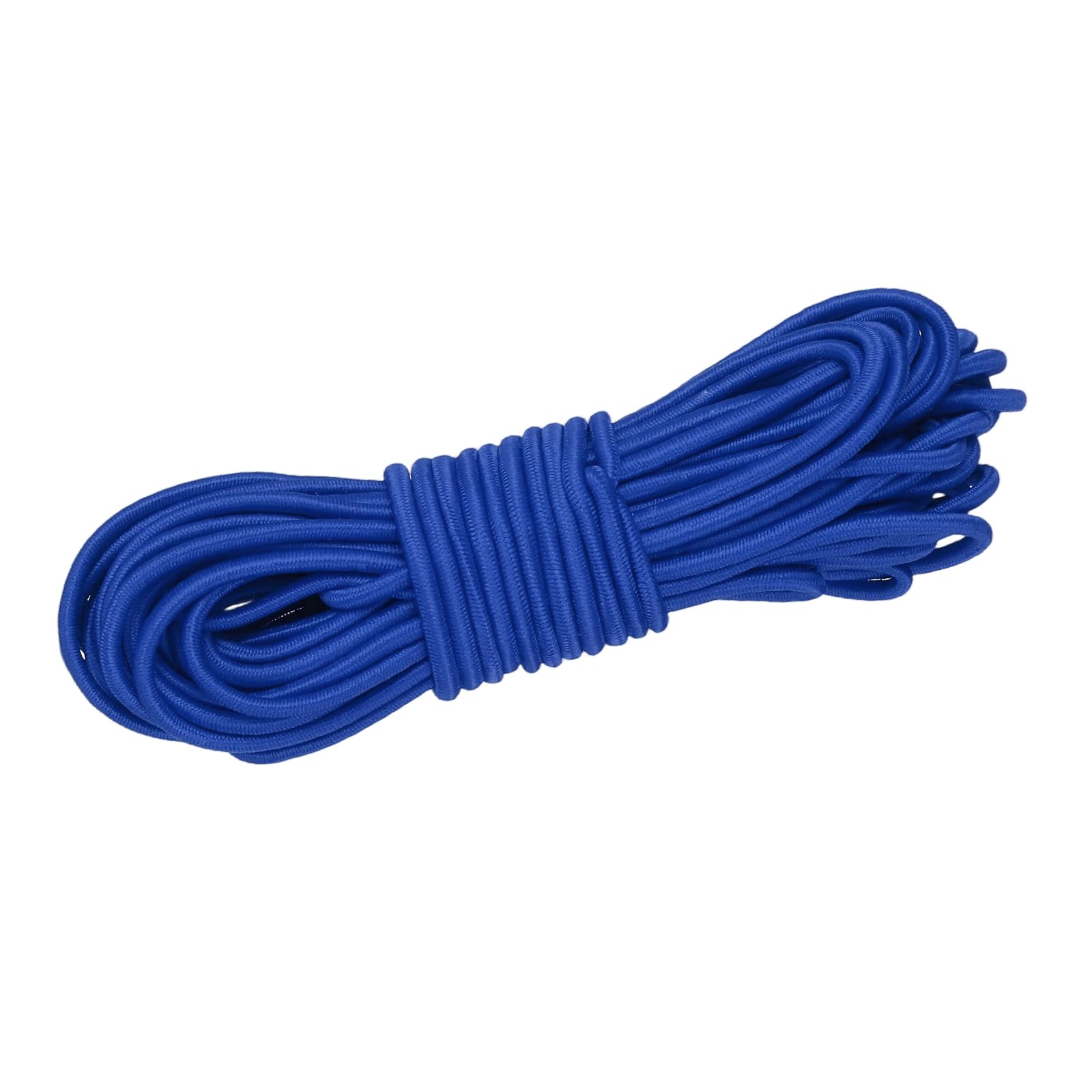 PATIKIL 2.5mm x 15m Elastic Bungee Shock Cords Marine Grade Kayak Stretch String Rope Tie Down Strap for Securing Luggage Moving Cargo DIY, Sapphire