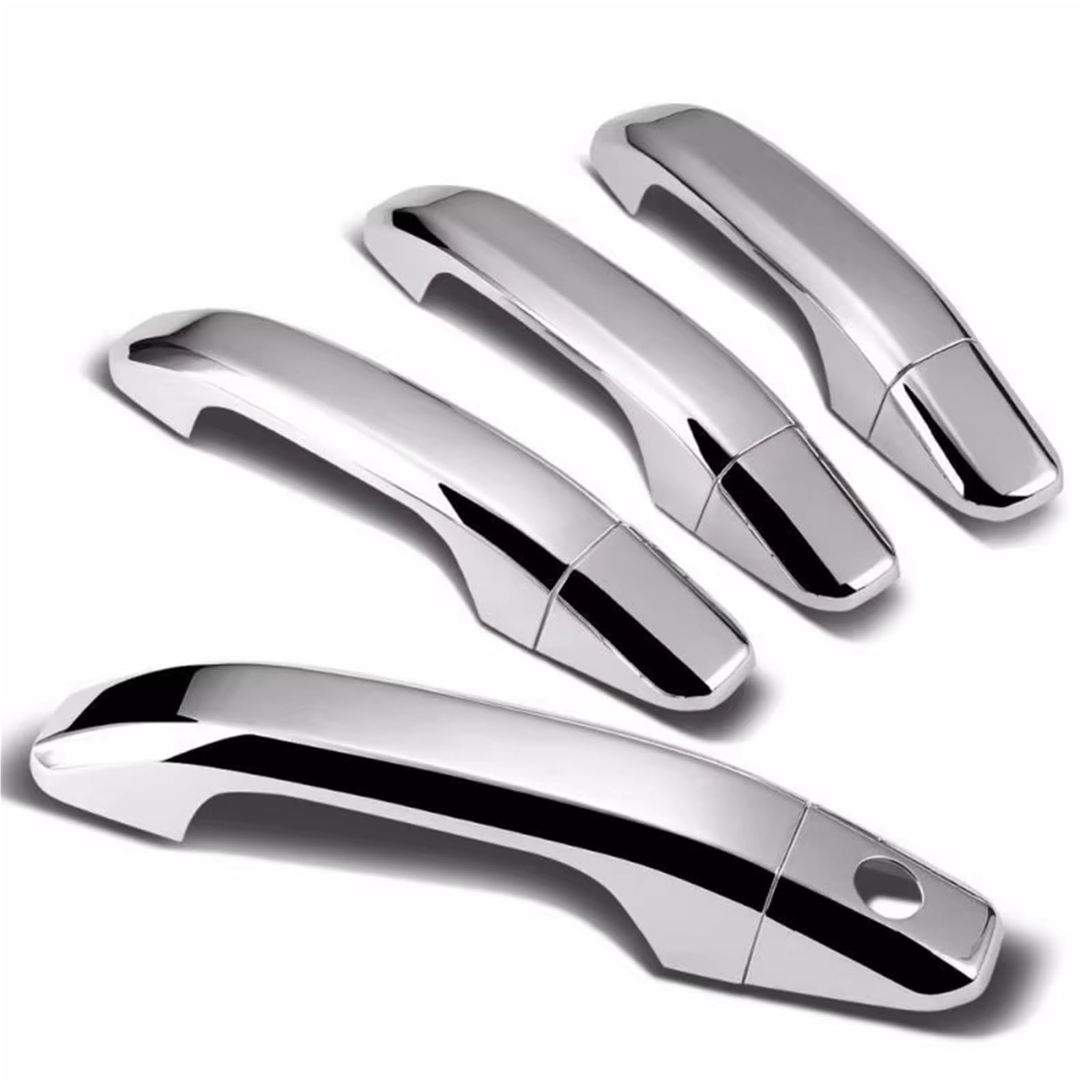 TRGDFDAA Door Handle Trims Covers Compatible with Chevy for Silverado 2500HD 2014 2015 2016 2017 2018 2019 Car Exterior Door Handle Covers Decorative Shell