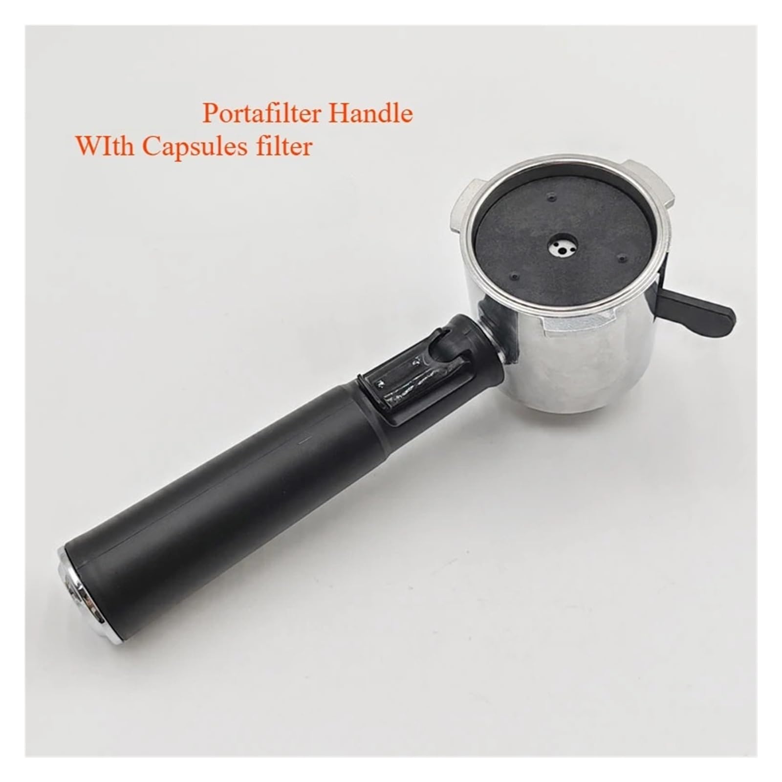 Mango De Café Espresso,Compatible Con Nespresso,Compatible Con Homix,Compatible Con Gypas,Compatible Con Sachi,Mango Portafiltro Con Filtro De Cápsulas