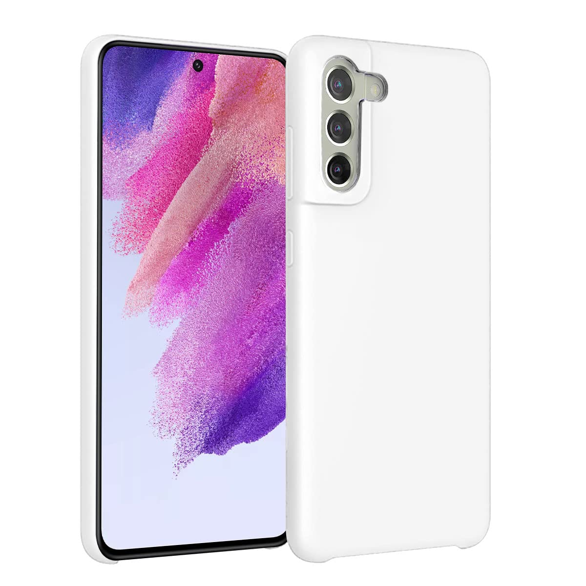 LIRAMARK Liquid Silicone Soft Back Cover Case for Samsung Galaxy S21 FE 5G (White) (B0BKQ3LMPR) Amazon Price History, Amazon Price Tracker