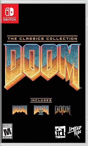 Doom Turns 32; Drops of Games Interviewed Its Creator 10 61QKP6bgjEL. AC SY606 DOOM: The Classics Collection (Limited Run #102)