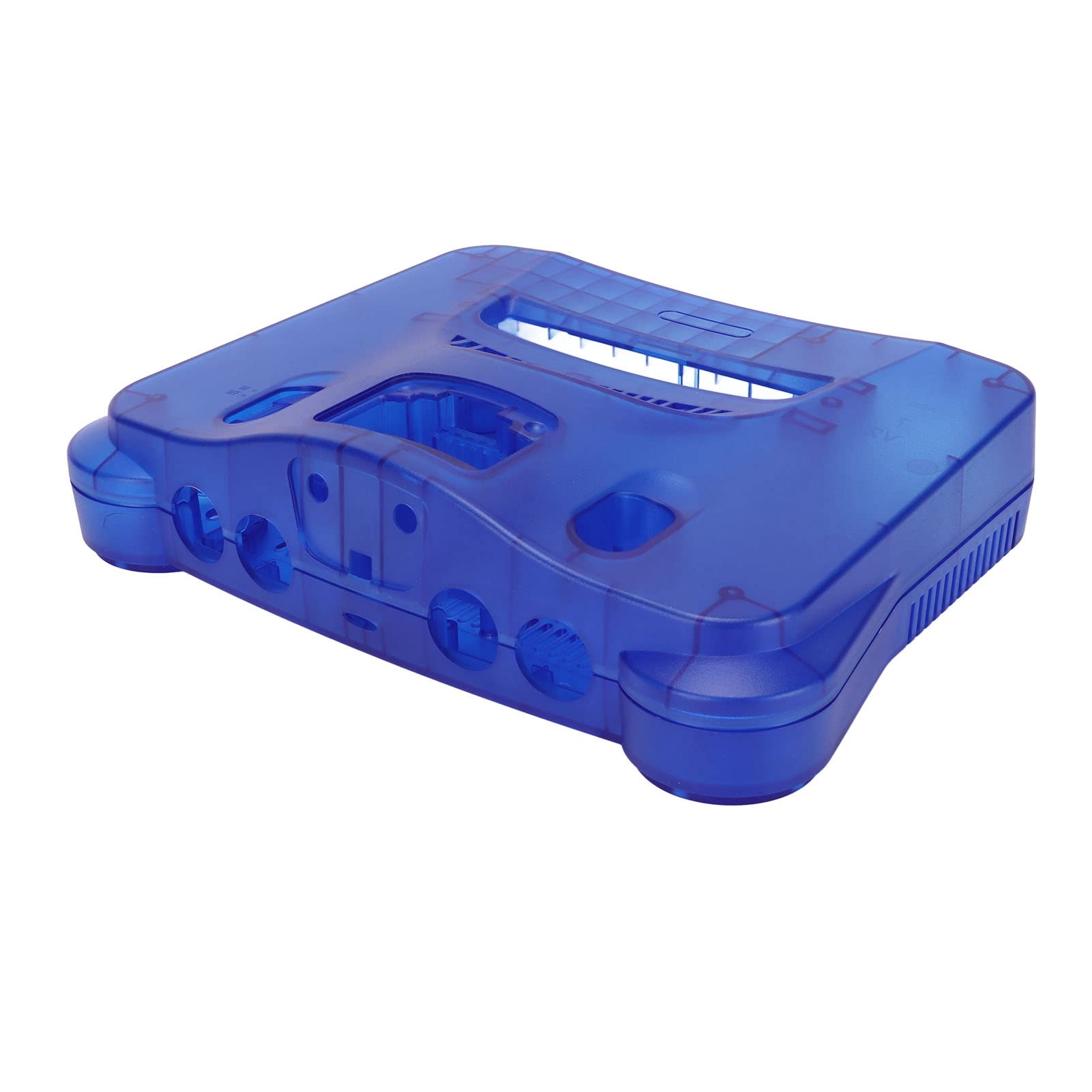 Console per videogiochi retrò Nutriess Case di protezione blu traslucida per la console di videogiochi retrò N64