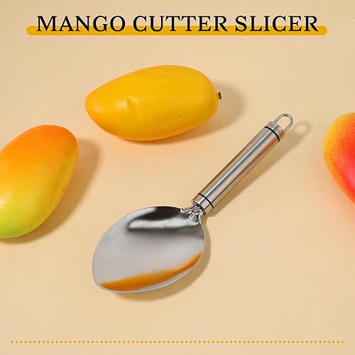 Miniatura 4 de Cortador de mango, Herramienta de corte de mango, Mango Slicer Peeler Corer, Herramienta de corte de mango Herramienta de preparación de mango,