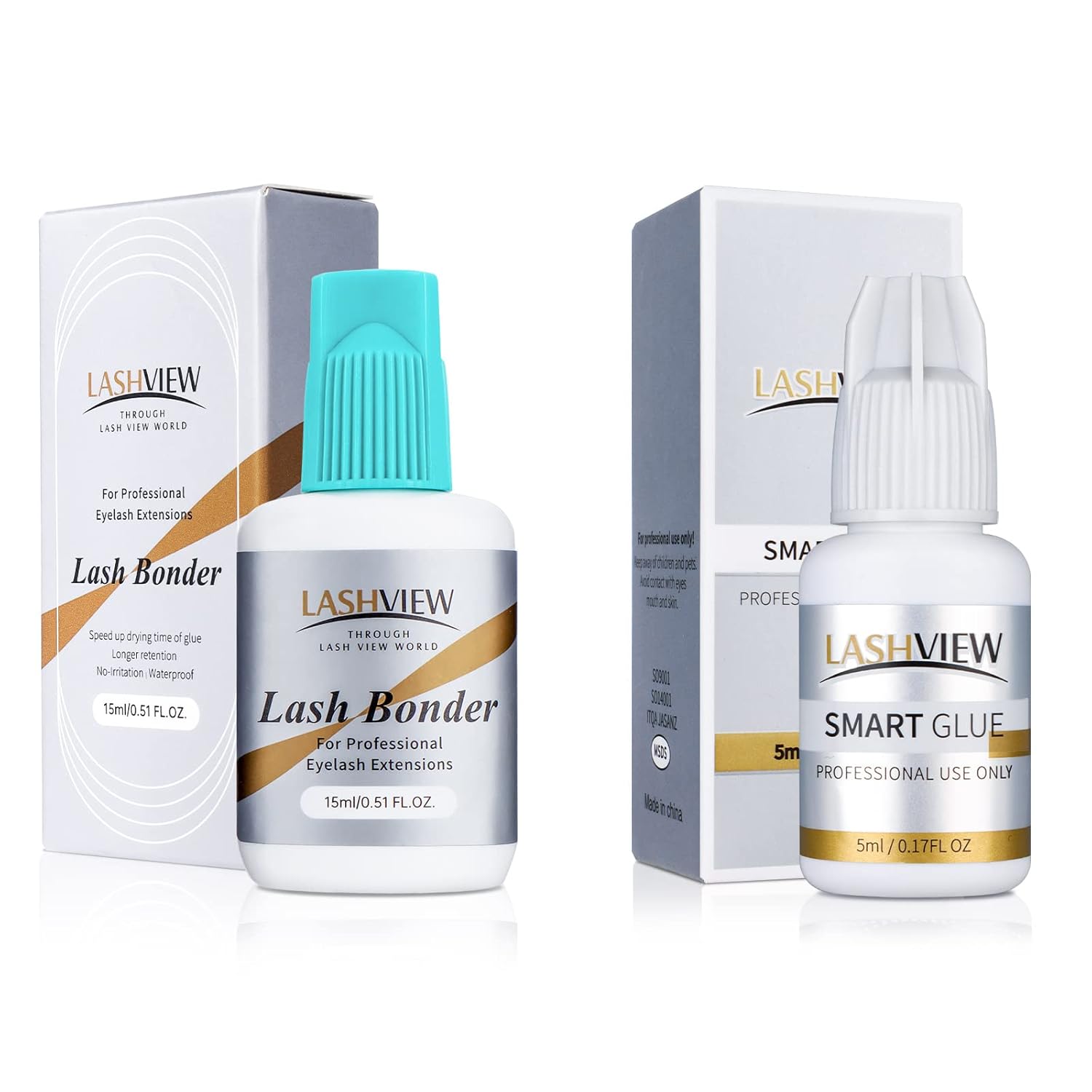 LASHVIEW Lash Bonder for Eyelash Extension with Eyelash