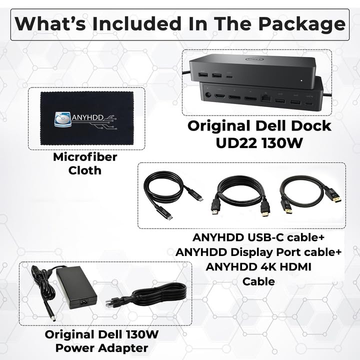 Thunderbolt 4 Docking Station Dual Monitor