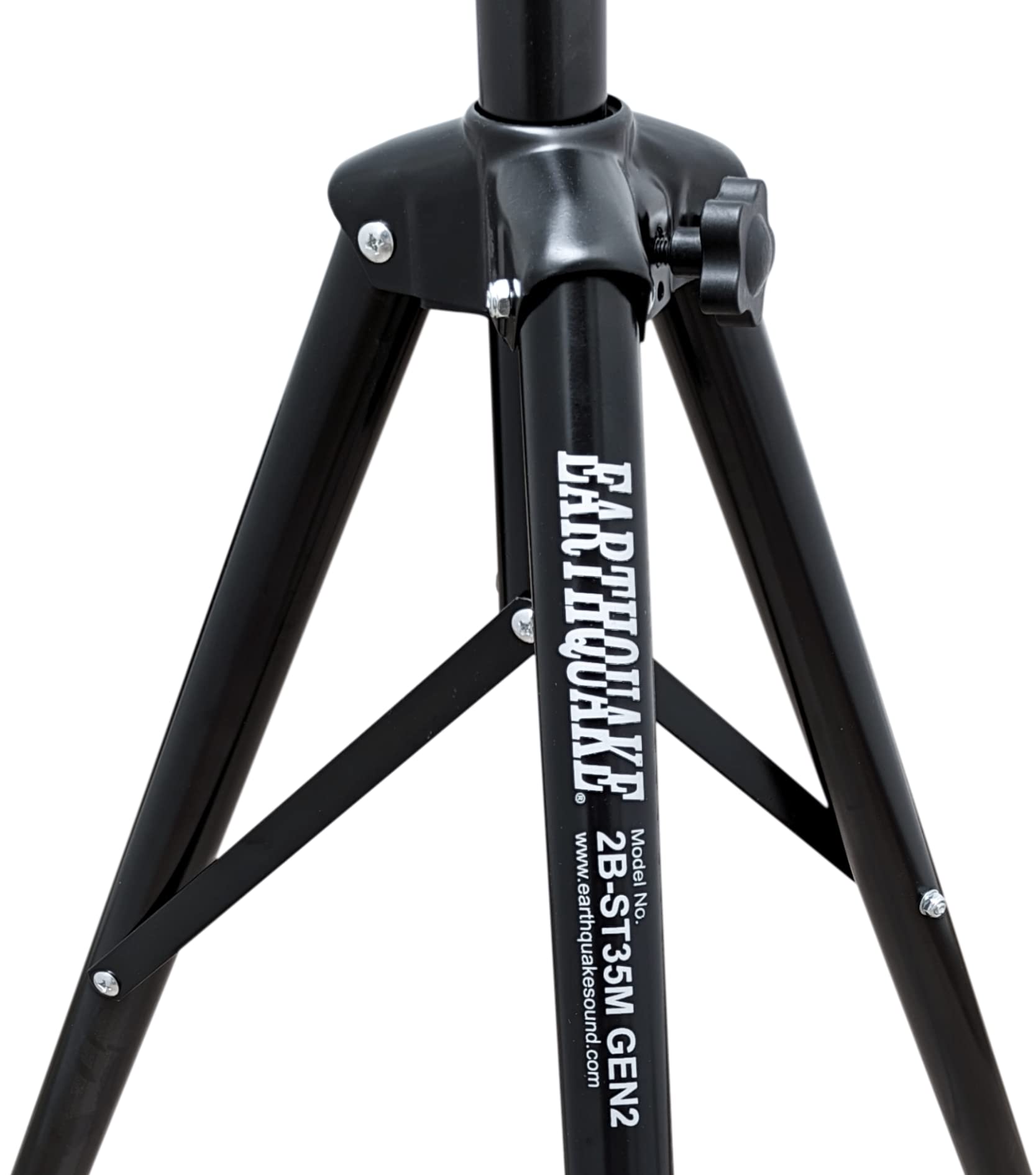 Earthquake Sound 2B-ST35M Supporti Per Altoparlanti A Treppiede, Acciaio, Altezza Regolabile 110-185cm, Carico Max 60kg Cad., Con Borsa Da Trasporto (coppia)