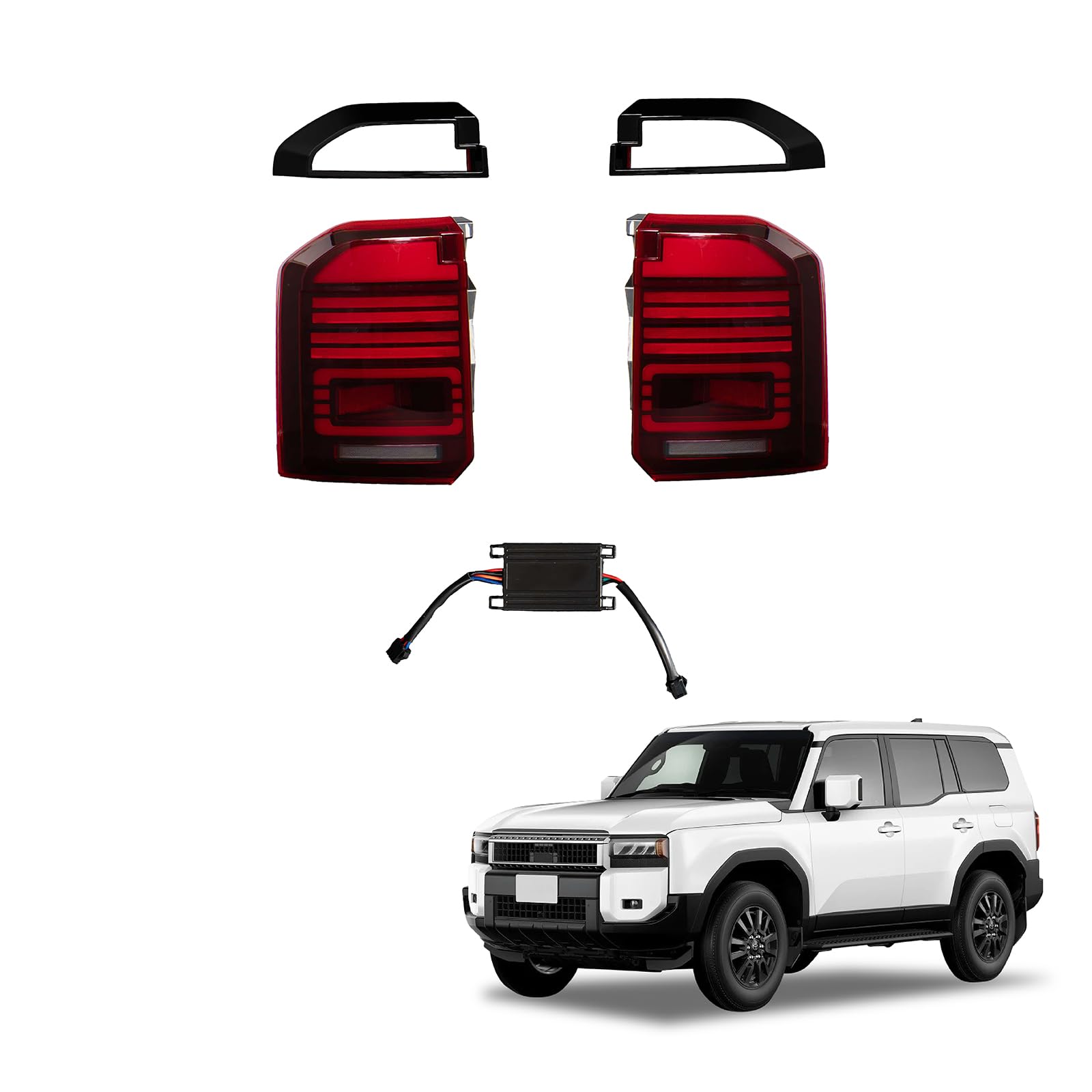 Amazon | クラフトワークス ランクル250 LED テールランプ 左右