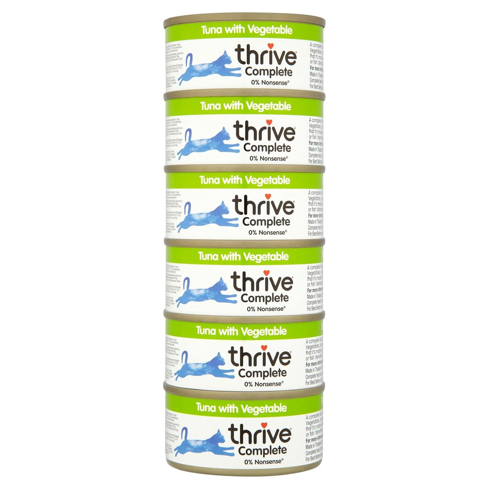 Thrive Complete Adult - Tuna With Vegetables - 6 X 75G