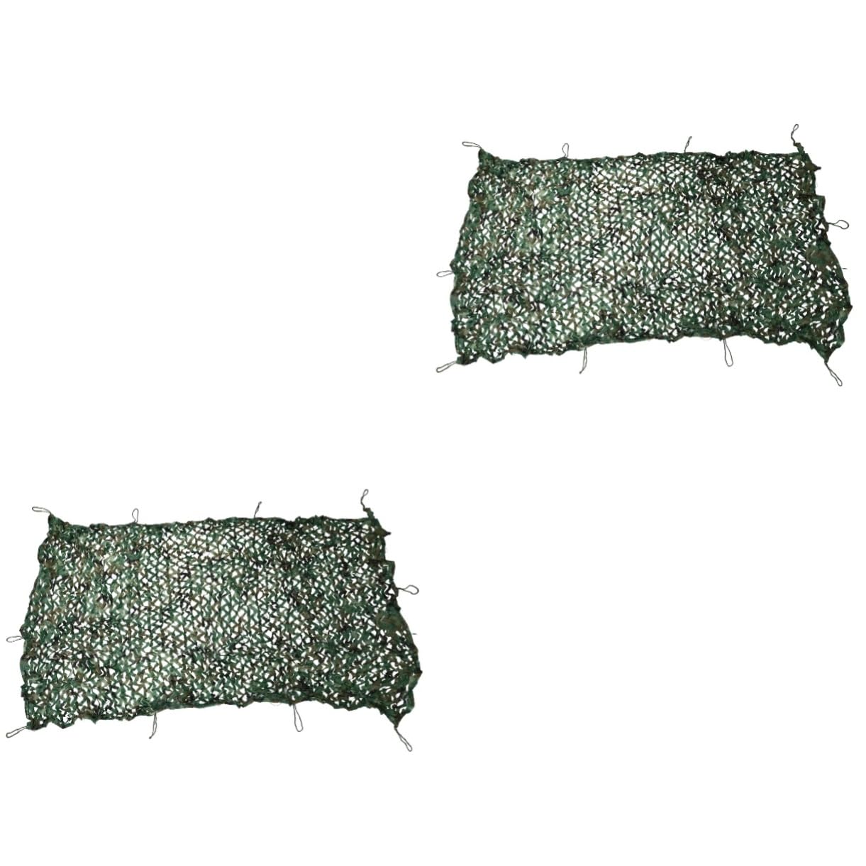 Oudini A*2Pcs Camouflanetting Polyester Portable Army Camo Net Jungle Camping Military Hunting Shooting Sunscreen Camouflanet/A*2Pcs/3X2m