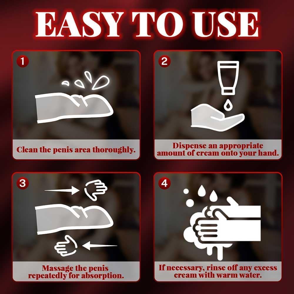 MAX Extra Strength XXL Gel for Men – Men’s Power Massage Enlargement Cream for Increased Muscle Size, Thickness, Strength and Prolonged Performance (MAX) - Image 5