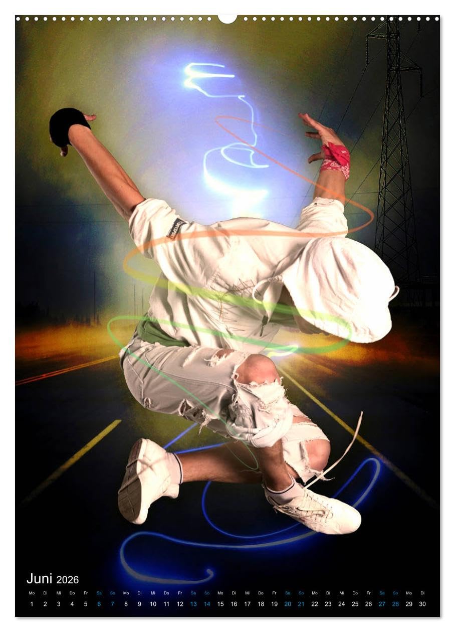 Streetdance - Dynamik pur (hochwertiger Premium Wandkalender 2026 DIN A2 hoch), Kunstdruck in Hochglanz: Farbenfrohe Bilder beeindruckender ... und Freestyle-Performances (CALVENDO Kunst)