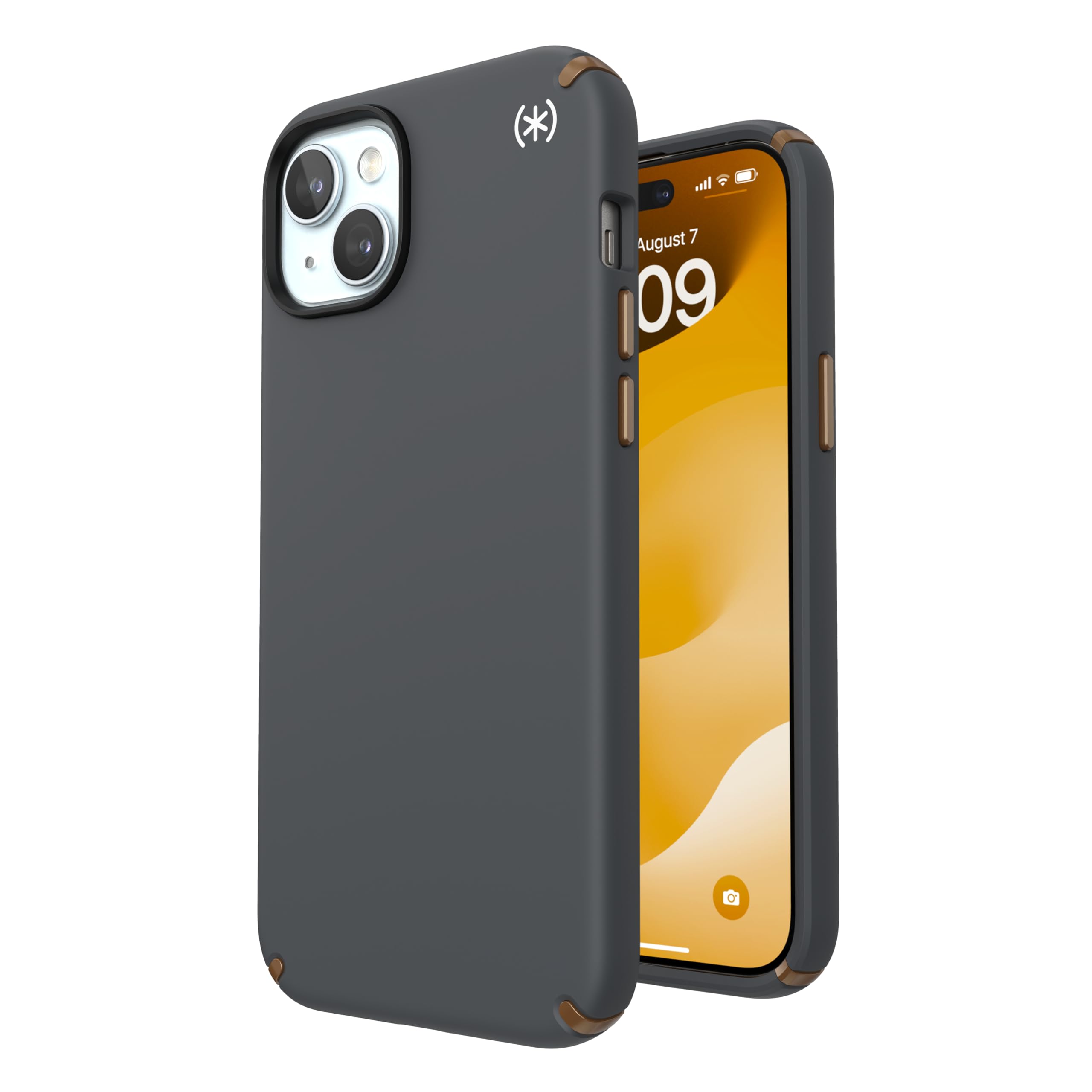 Speck iPhone 15 Plus Presidio2 Pro Case - 6.7 inch Grey Bronze