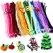 300pcs Pipe Cleaners Bulk Chenille Stem Craft Supplies Fuzzy Sticks Arts and Crafts for Girls Kids Craft Wire as Educational Toys for DTY School Art Craft Projects by JamBer, 30 Assorted Colors