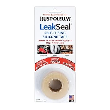 Rust-Oleum 275796 LeakSeal Self-Fusing Silicone Waterproofing Tape (Translucent)