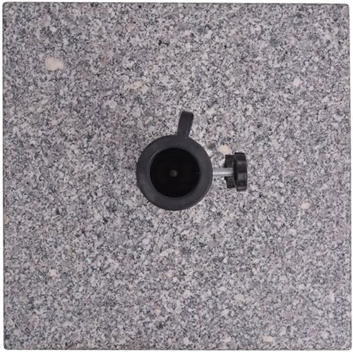 Miniatura 4 de vidaXL Base cuadrada para sombrilla de 15.7 x 15.7 pulgadas, soporte para sombrilla de playa y jardín