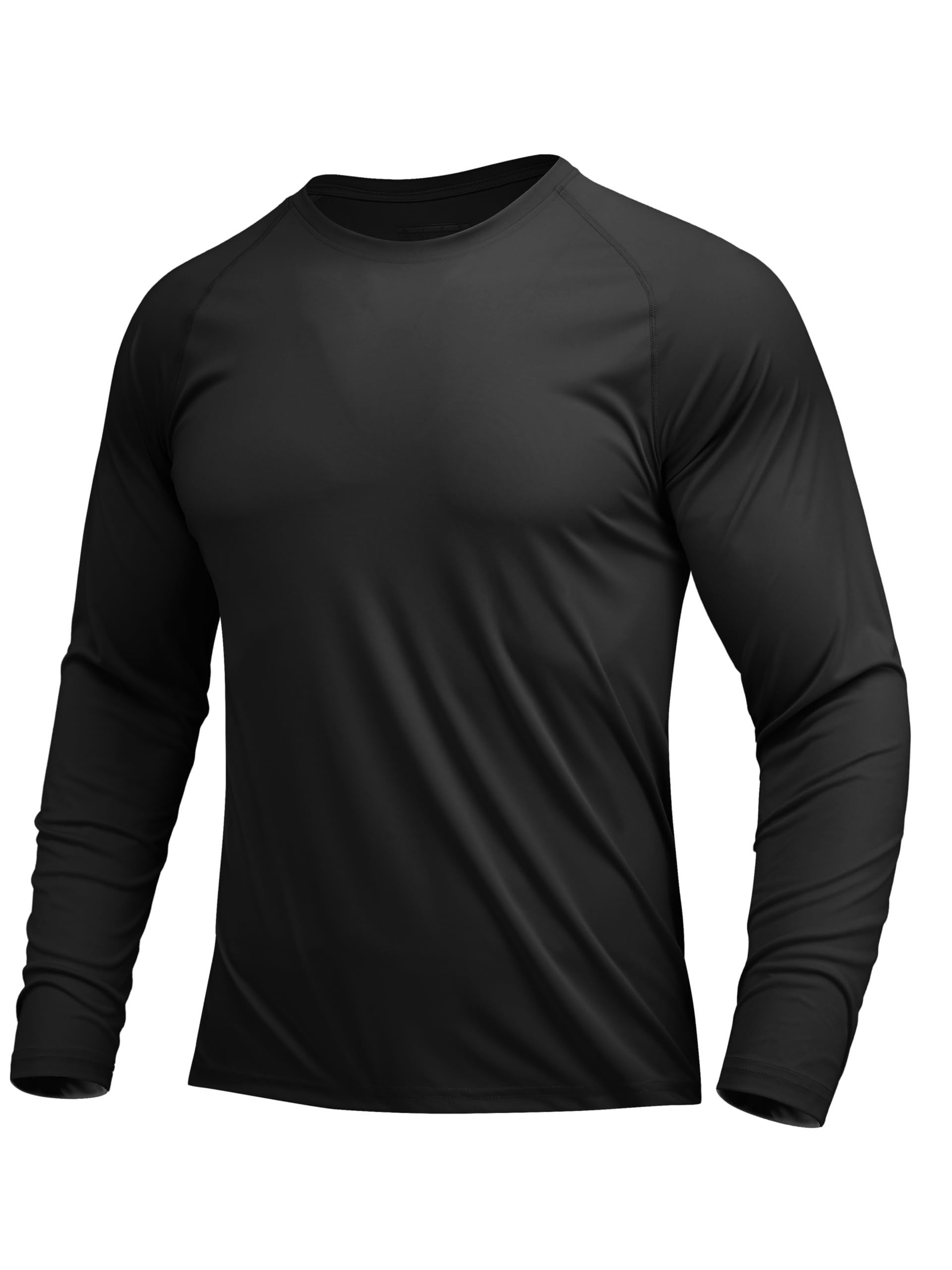 MAGCOMSEN UV Shirt Herren UPF 50+ 1/4 Reißverschluss Funktionsshirt Langarm Rashguard Sportshirt Sweatshirt Longsleeve