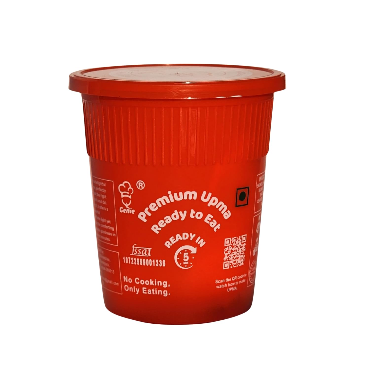 Sponsored Ad - Genie food group Instant Ready To Eat Jain Upma(60G)|Just Add Hot Water|Ready To Eat Healthy Breakfast|No Added Color|No Preservatives|Pure Veg