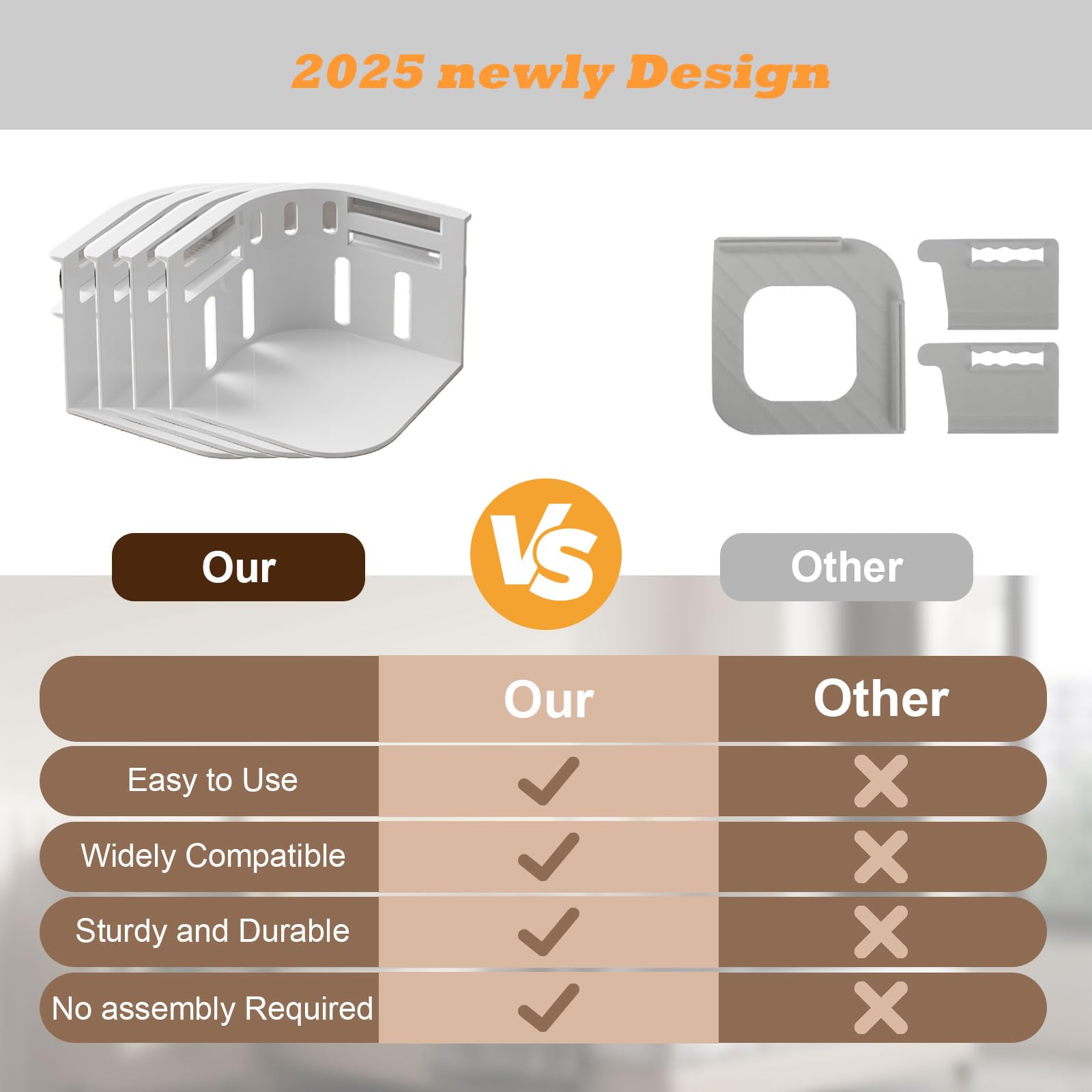 SZXINYAN Bed Sheet Holder Corner,Fitted Sheet Holder,All Bed Sheet Holders with Adjustable Straps for Secure fit on Any Mattress, Easy Installation, White 4PCS