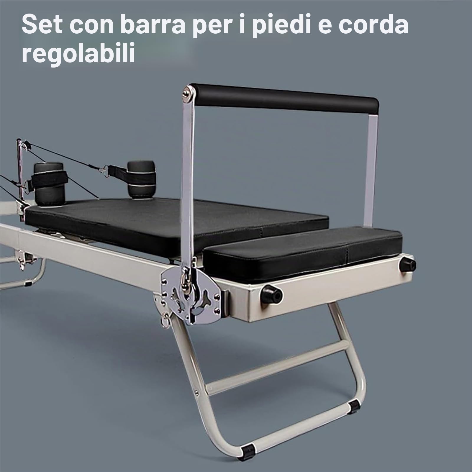 Accessorio Pilates Reformer per Esercizi, Tubo in Lattice, Elasticità Estrema, Adatto per Lettino da Allenamento Yoga in Acciaio Inossidabile Pilates