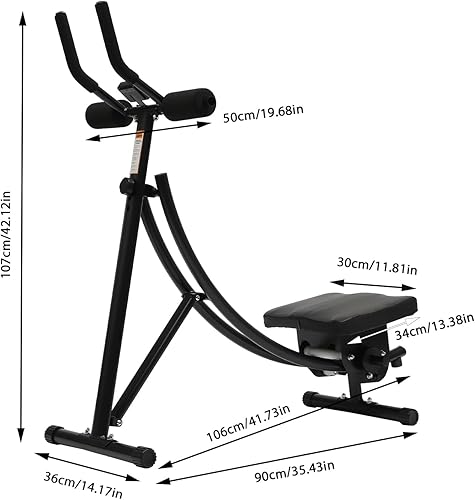Miniatura 6 de Equipo de entrenamiento  Ultimate Core Workout, máquina de ejercicios de gimnasio en casa, menos estrés en el cuello, espalda, ejercicio abdominal