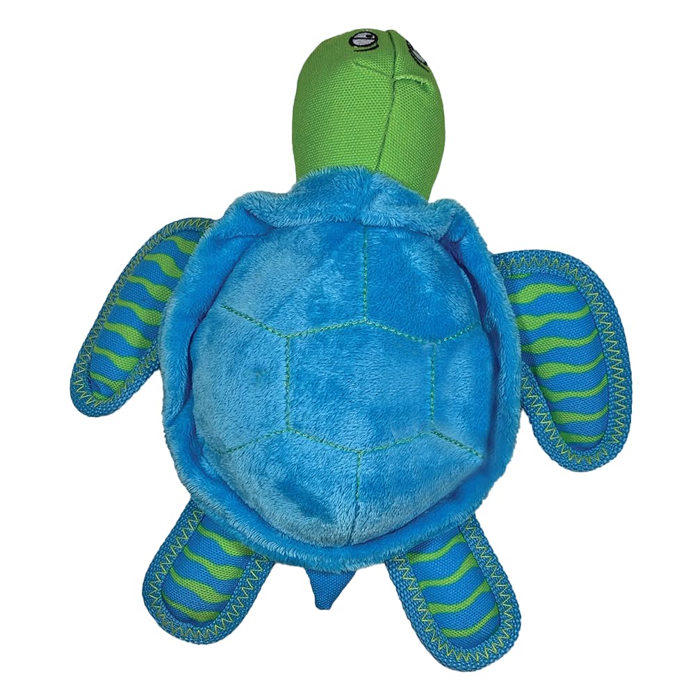 Tortue en peluche Spunky Pup Clean Earth taille L contre l'ennui du chien