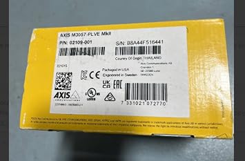 AXIS M3057-PLVE MkII 6 Megapixel Indoor/Outdoor Network Camera - Dome