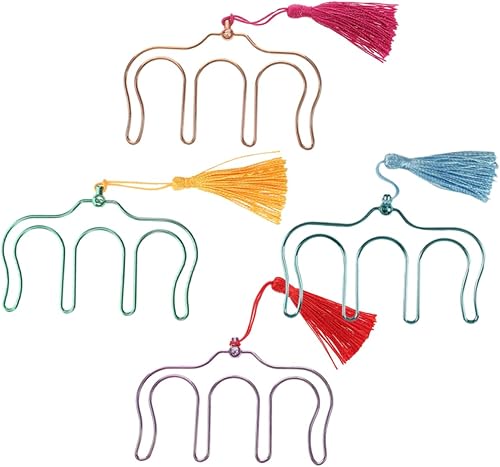 Miniatura 5 de ERINGOGO 12 Pcs Stave Folder Teacher Accessories Piano Book Clip Metal Instrumentos Musicales Music Book Page Holder Music Paper Clips Music Stand