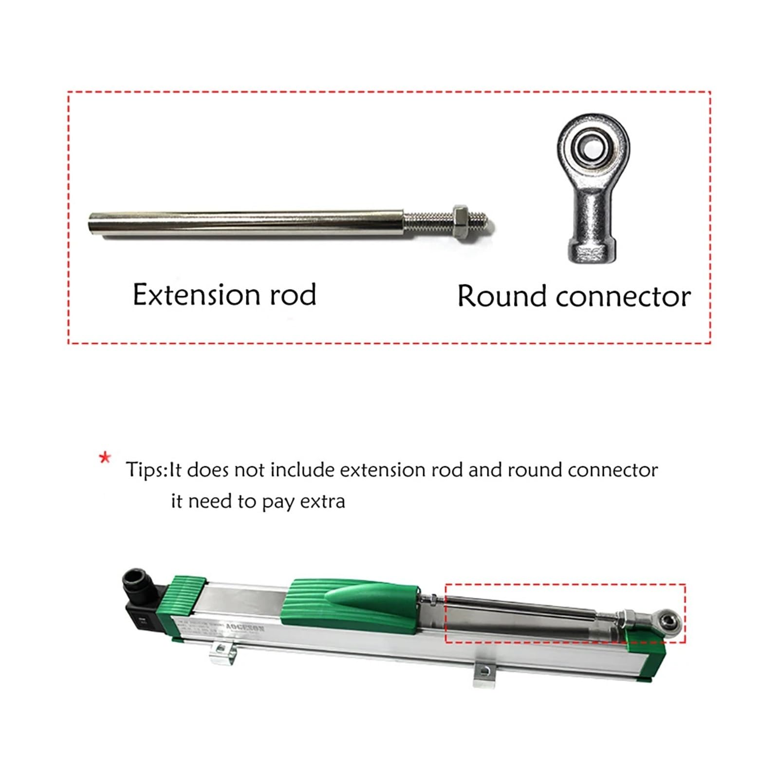 Potenciómetro Lineal de Movimiento del Sensor transductor de inyección KTF-1000 1150 1250 1450 1500 1600 1750 1800 2000 mm(Ktf-1500)