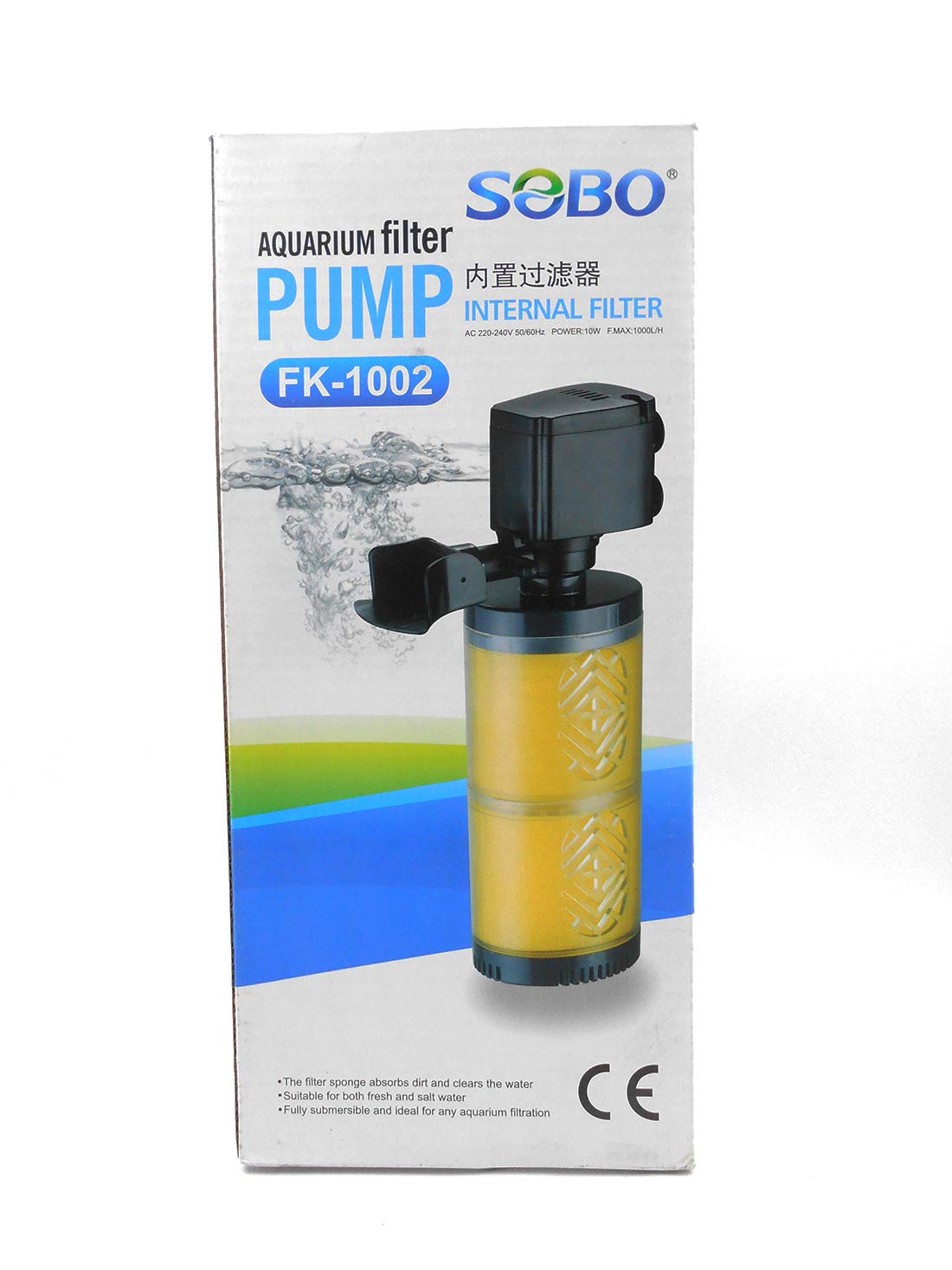 SOBO Aquarium Internal Filter FK 1002 Amazon in Pet Supplies
