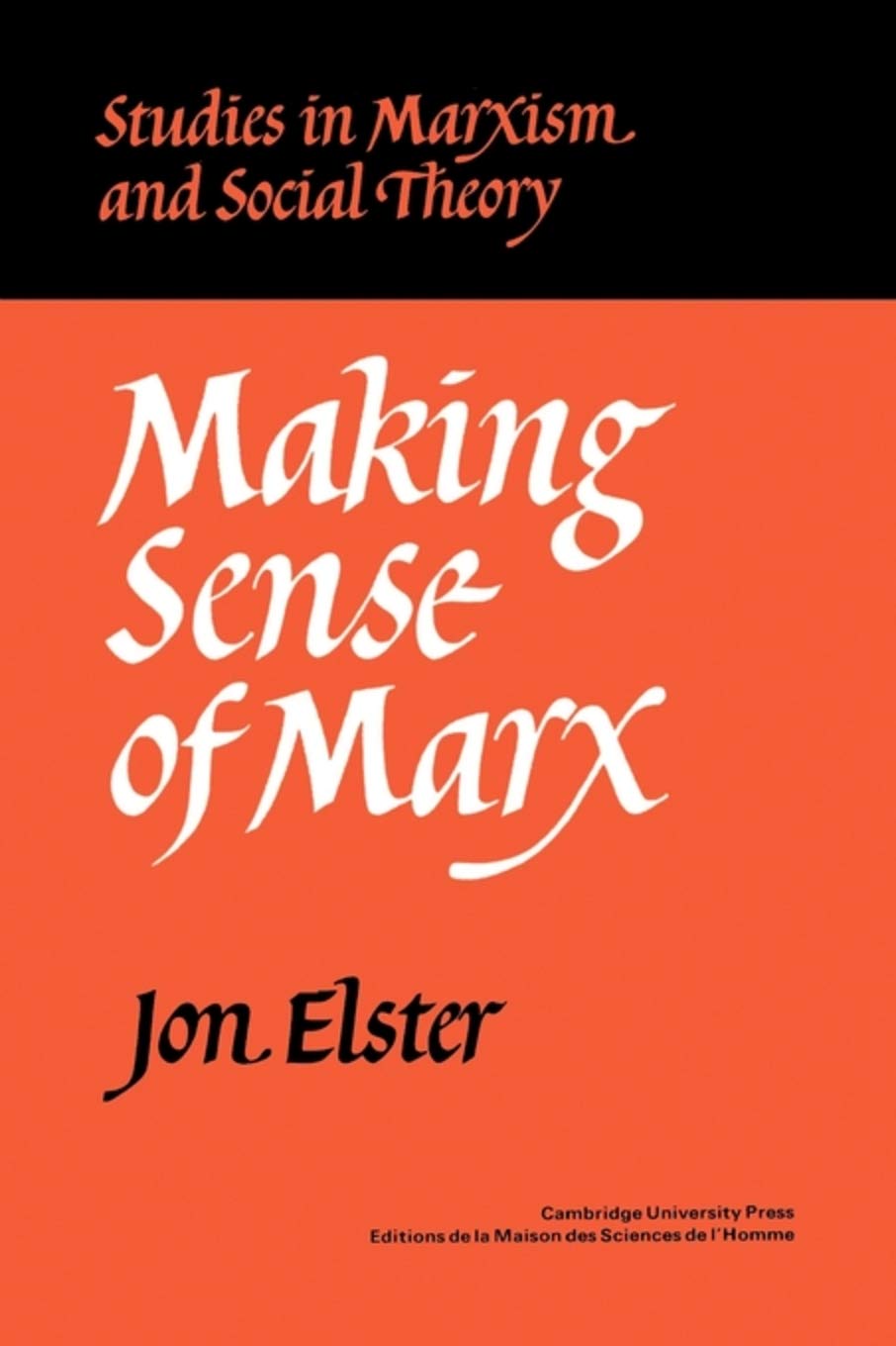 Making Sense of Marx (Studies in Marxism and Social Theory)