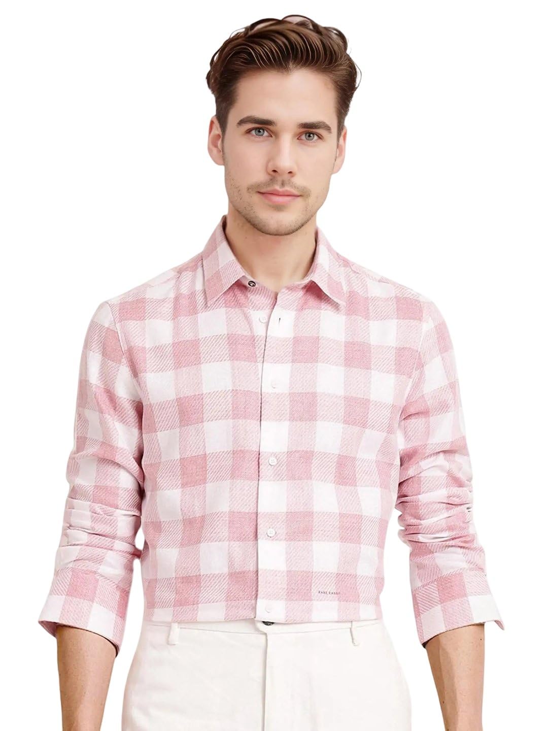Regular fit Checked Shirt-image-0