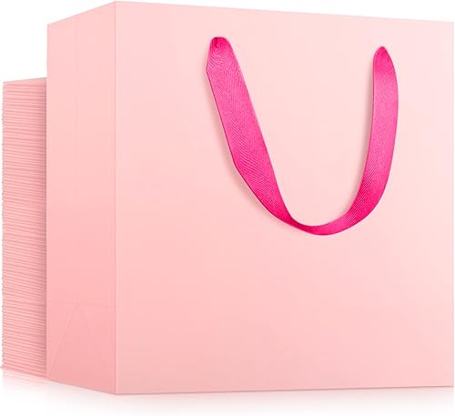 Miniatura 35 de EUSOAR Bolsas grandes de papel de papel para regalo, 12 bolsas de papel kraft de 12.5 x 4.5 x 11 pulgadas con asas a granel, para venta al por